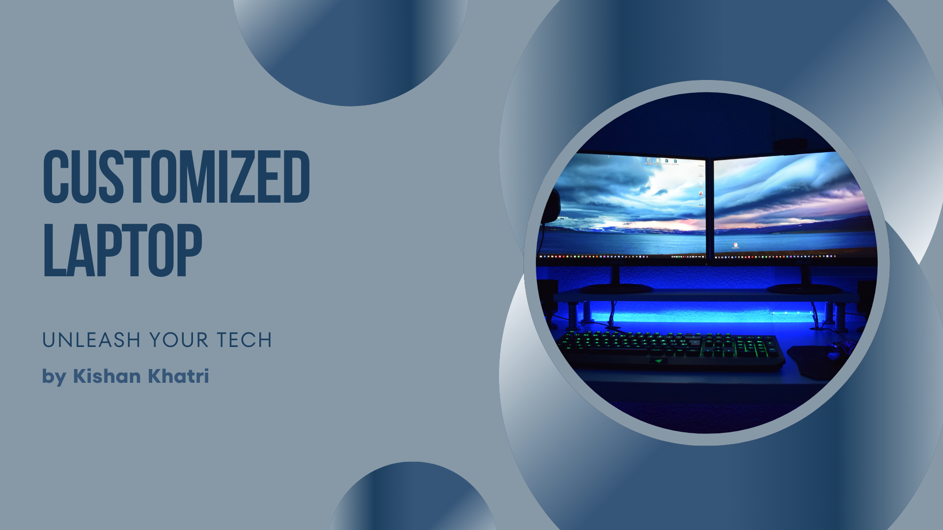 Interface screenshot of the Customized Laptop E-Commerce Platform